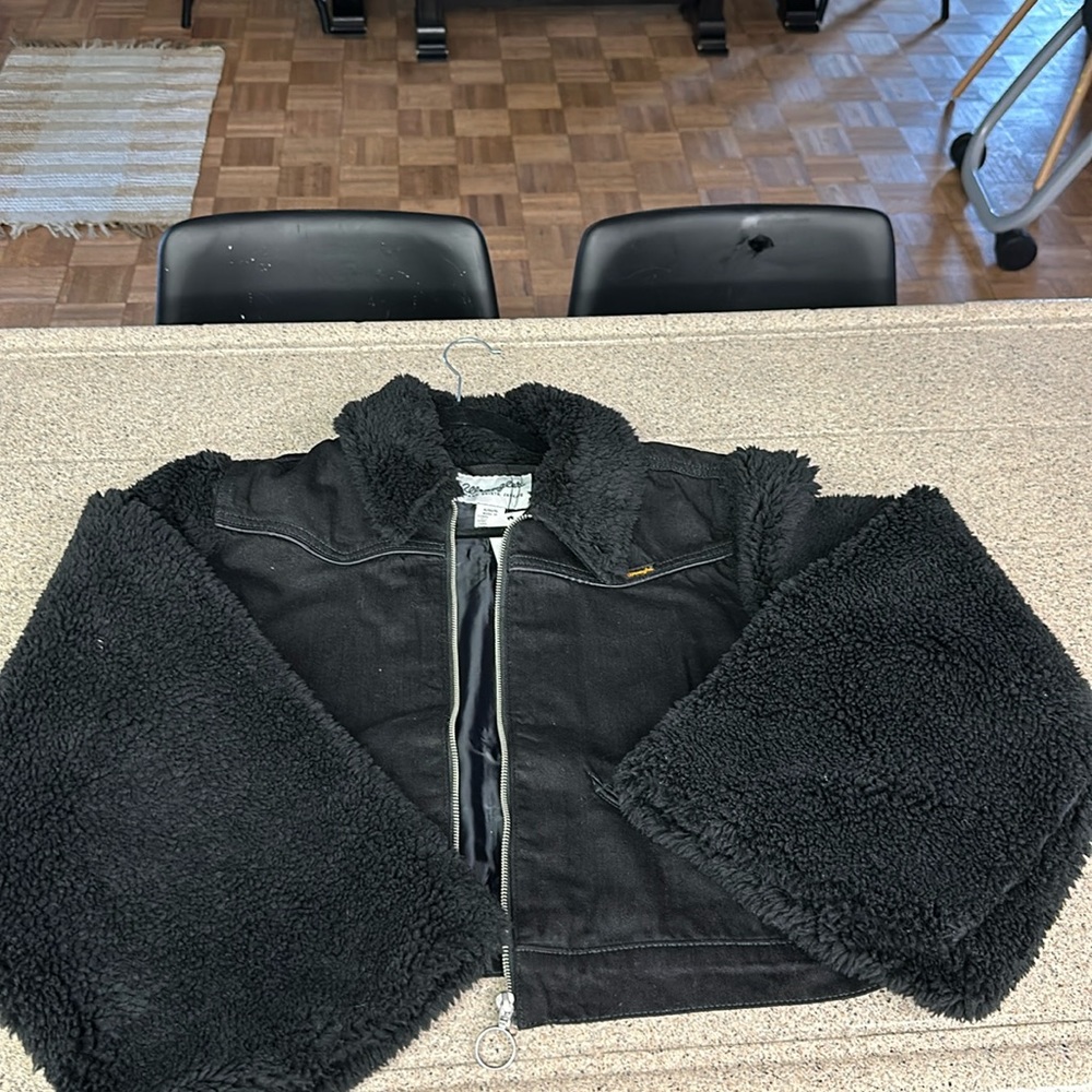 Wrangler crop jacket